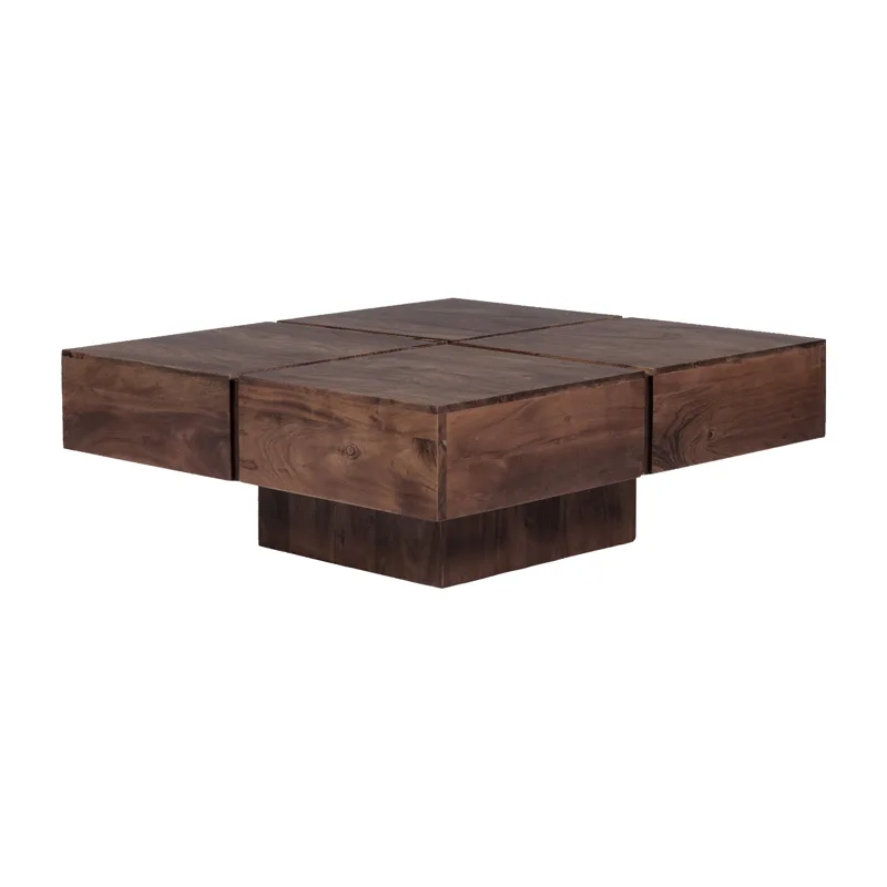 Couchtisch Amberley Akazie 80x80 cm